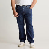 MC gordn easy relex fit stretchable blue jeans for men
